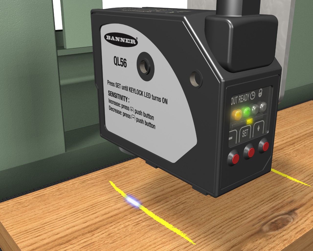 QL56系列堅(jiān)固外殼熒光傳感器